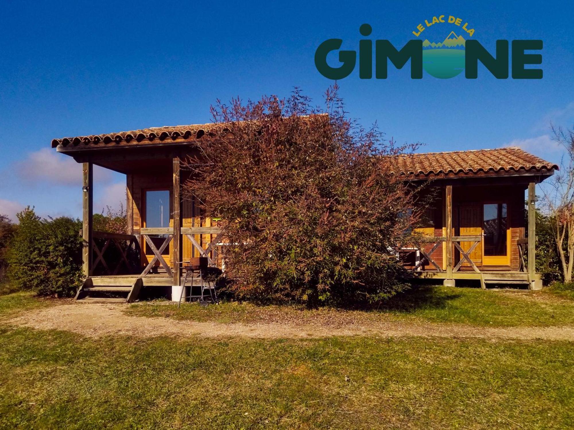 Les Chalets Du Lac De La Gimone Saint-Blancard Экстерьер фото